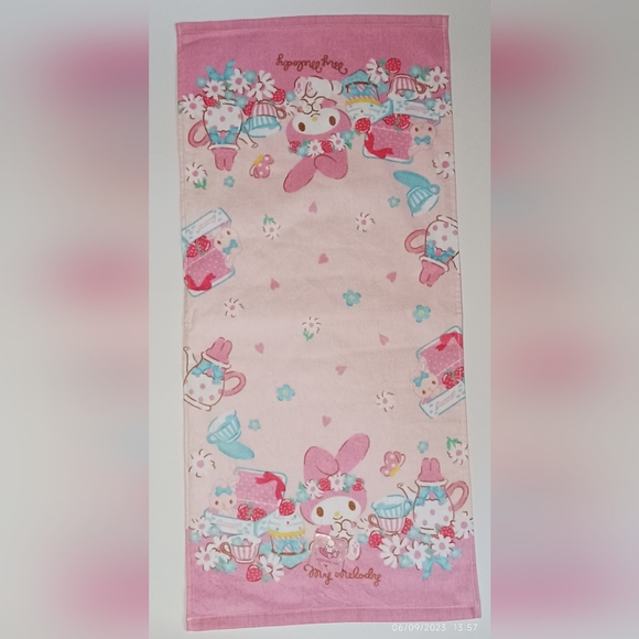 4 Sanrio characters small towels - Picture 9 of 9
